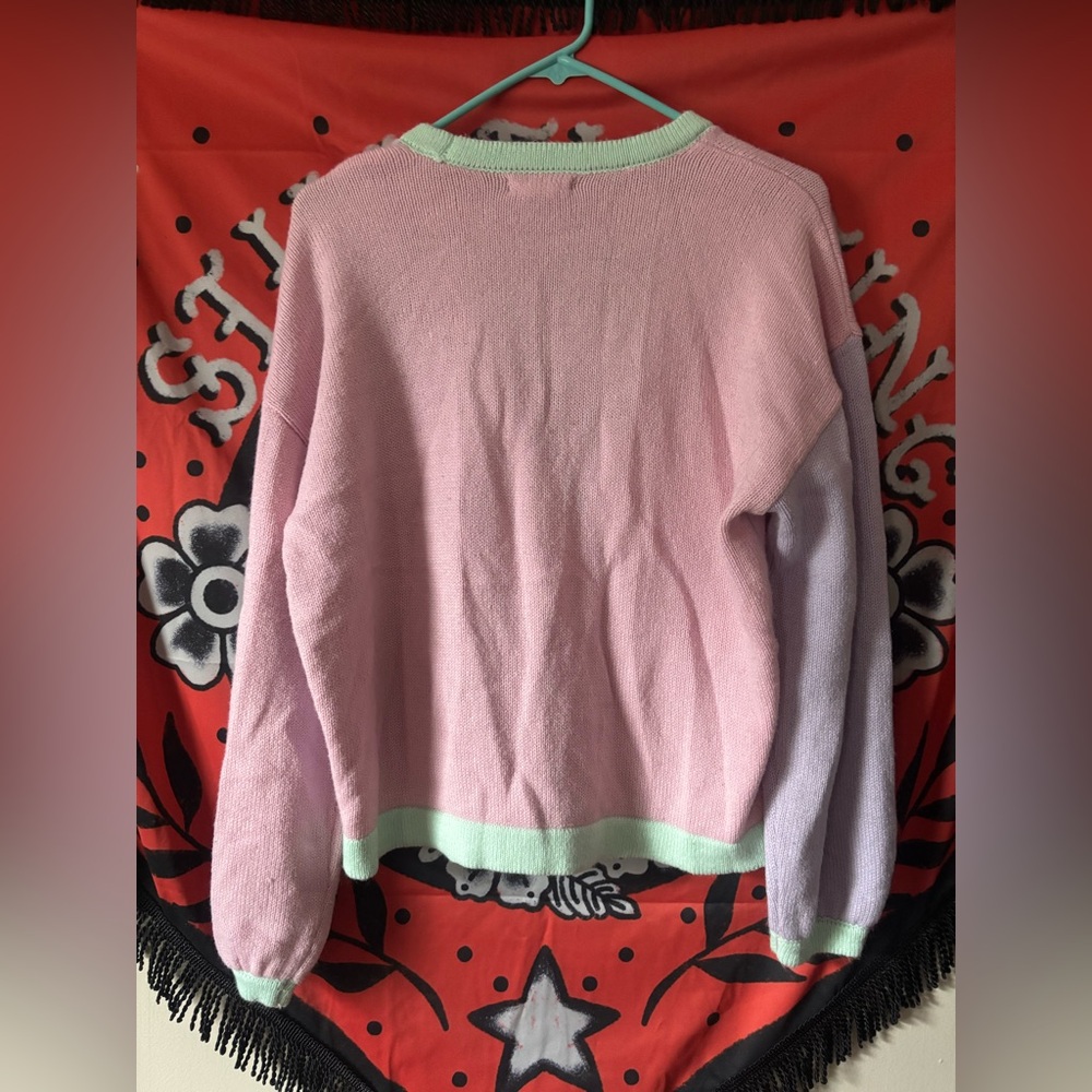 Hot Topic Pastel Colorblock Cardigan - Picture 3 of 6